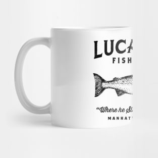 Luca Brasi Fish Market Manhattan New York Mug